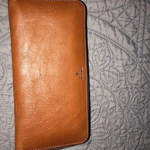 Fossil Zip Clutch